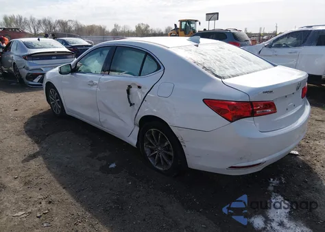2019 Acura Tlx Tech Pkg from USA, damaged, VIN 19UUB1F59KA002168